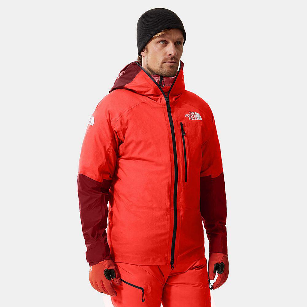 The North Face Amk L5 Futurelight™ Ανδρικα Σακάκι - Πορτοκαλι / Κοκκινα (VNZE32945)